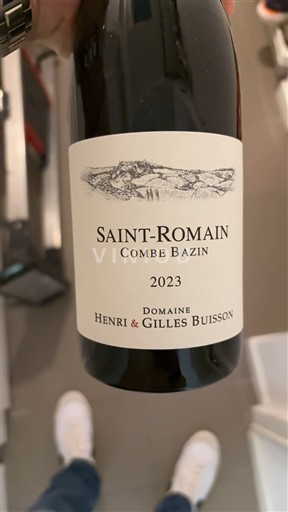 Bourgondië Saint-Romain Domaine Henri & Gilles Buisson Combe Bazin 2023