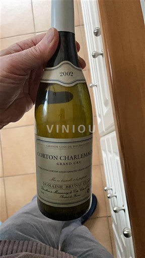Burgundy Corton-Charlemagne Grand Cru Domaine Bruno Clair 2002