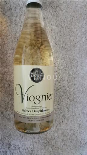 Alpit ja Rhônen maat Isère Balmes Dauphinoises Viognier Ei vuosikertaa