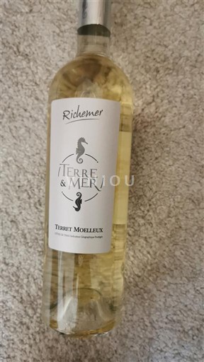 Languedoc-Roussillon Côtes de Thau Richemer Terre & Mer Terret Moelleux 2024