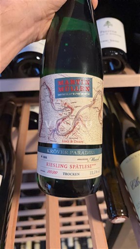 Мозель Martin Müllen Kröver Paradies Riesling Spätlese Trocken 2020