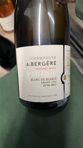 Champagne Champagner Grand Cru A. Bergère Blanc de Blancs 2024