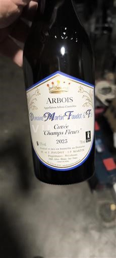 Jura Arbois Domaine Martin Faudot & Fils Champs Fleurs 2023