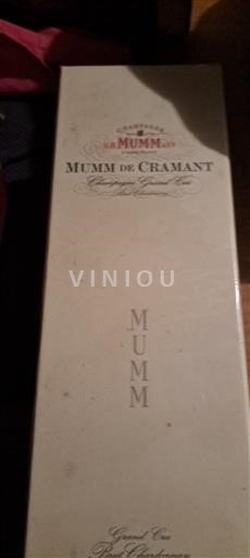 Champagne Sâm-panh Grand Cru G.H. Mumm Mumm de Cramant Không niên vụ