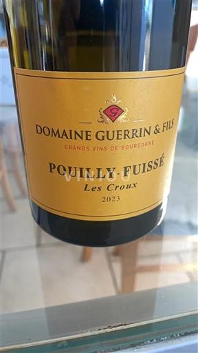 Borgonha Pouilly-fuissé Domaine Guerrin & Fils Les Croux 2023