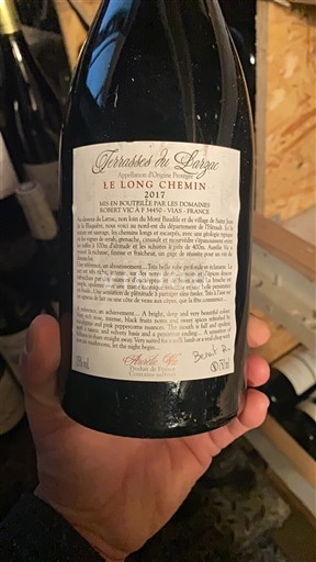 Languedoc Terrasses-du-larzac Domaine Les Vignes Oubliées Le Long Chemin 2017