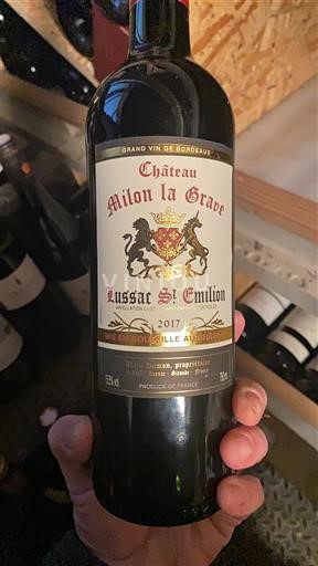Bordeaux Lussac-Saint-Émilion Château Milon la Grave 2017