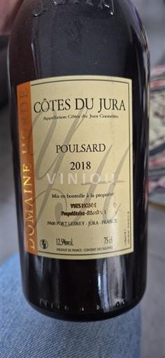 Jura Côtes-du-Jura Domaine Horgue Poulsard 2018