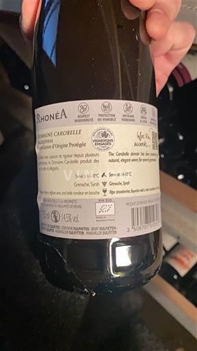 Viner Rouge sec Domaine Carobelle 2020 Frankrike Rhônedalen Côtes du Rhône AOC