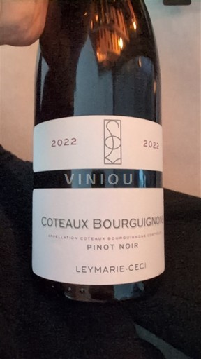 Bourgondië Bourgondische heuvels Leymarie-Ceci Pinot Noir 2022