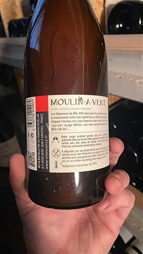 Beaujolais Moulin-à-vent Vignerons de Bel-Air 2018