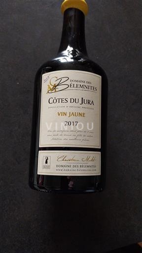 Jura Côtes-du-Jura Domaine S Bélemnites Vin Jaune 2017