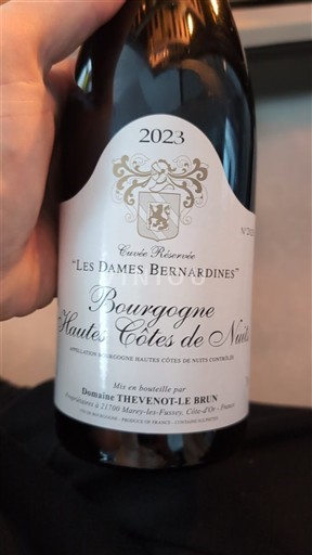Бургундія Не вказано Domaine Thevenot Le Brun Les Dames Bernardines 2023