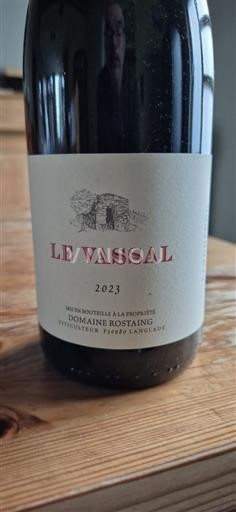 Víno Rouge sec Le Vassal Domaine Rostaing 2023 Francie Languedoc a Roussillon Pays d'Oc IGP
