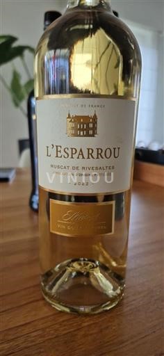 Roussillon Muscat de Rivesaltes L'Esparrou Elliott 2022