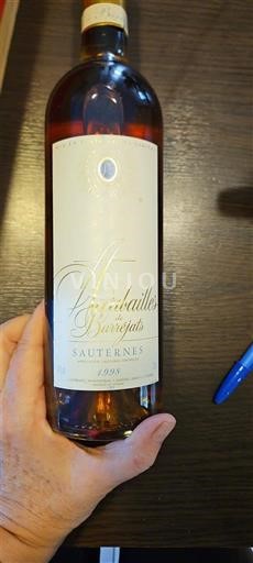 Bordeaux Sauternes Archevaille Bureyats 1998