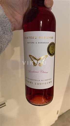 Bordeaux Bordeaux clairet Château Pérayne 2024