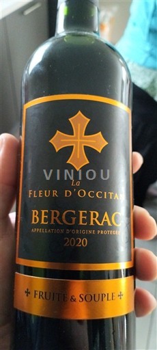 Zuidwest-Frankrijk Bergerac La Fleur d'Occitan Fruité & Souple 2020