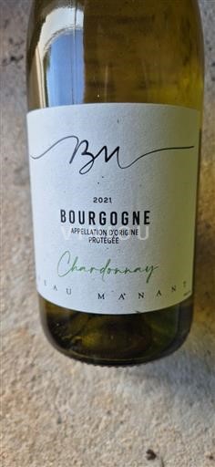 Bourgogne Beau Manant Chardonnay 2021