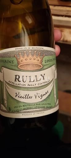 Burgundi Rully Domaine Louis Max Vieilles Vignes 2018