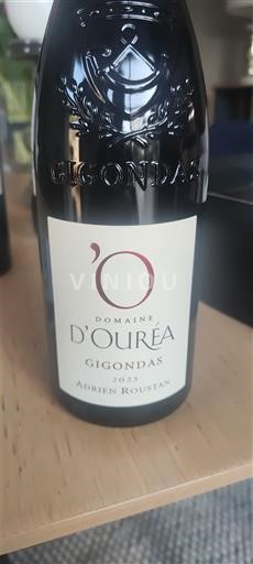 Rhônen laakso Gigondas Domaine Ouréa 2021