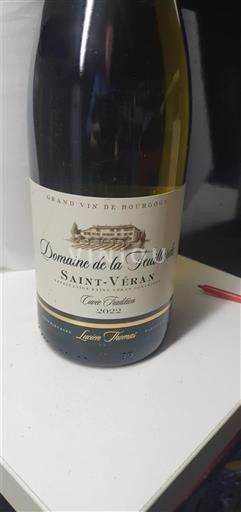 Bourgogne Saint-Véran Domaine La Feuillarde Tradition 2022