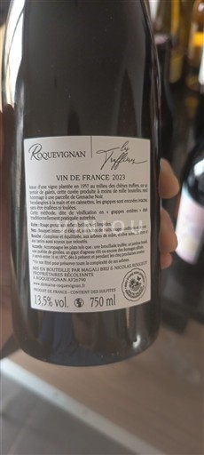 Rhônen laakso Rhône-laakso Roquevignan Les Truffières 2023