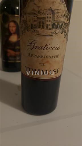 Viinit Rouge sec Graticcio Appassionato Tommasi 2021 Italia Veneto Delle Venezie DOC