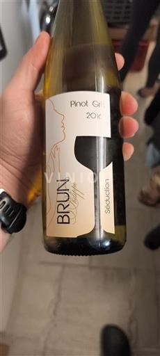Rượu vang Blanc sec Séduction Brun Philippe 2016 Pháp Alsace Pinot xám AOC