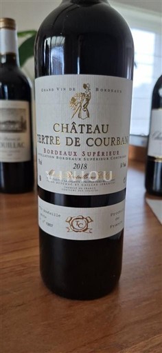 Бордо Бордо Суперіор Château Tertre de Courban 2018