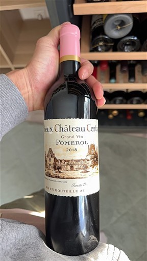 Bordeaux Pomerol Château Vieux Château Certan 2018