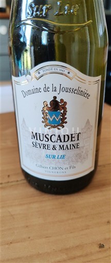 Loire-dalen Muscadet-Sèvre-et-Maine Domaine La Jousselinière Sur Lie 2023