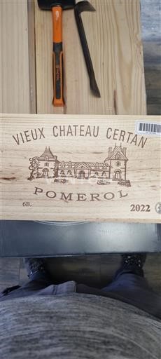 Bordeaux Pomerol Château Vieux Château Certan 2022
