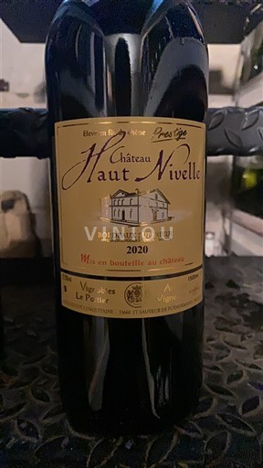 Bordeaux Bordeaux Supérieur Château Haut Nivelle Prestige 2020