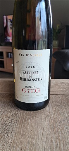 Alsazia Klevener di Heiligenstein Domaine GITIG 2018