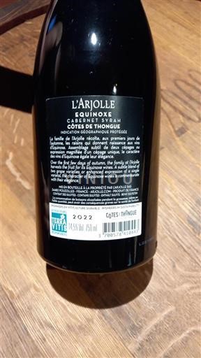 Languedoc und Roussillon Côtes de Thongue L'Arjolle Equinoxe 2022