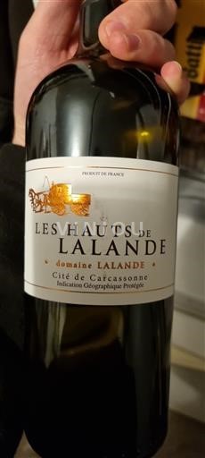 Languedoc và Roussillon Thành phố Carcassonne Domaine Lalande Les Hauts de Lalande 2024