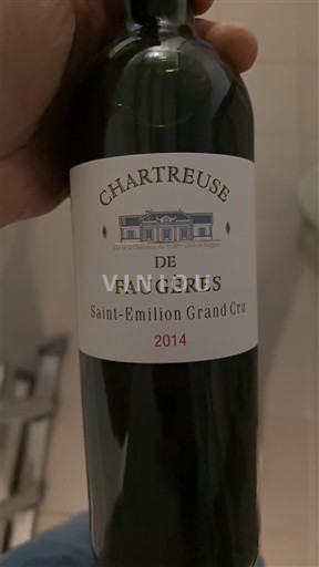 Bordeaux Saint-Émilion Grand Cru Grand Cru Chartreuse de Faugères 2014