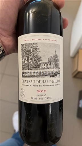 Burdeos Pauillac Grand Cru Château Hart-Milon 2012