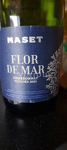 Vini Blanc sec Flor de Mar Maset 2021 Spagna Catalogna Penedès DO