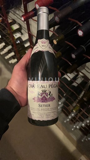 Valle del Rodano Côtes-du-rhône-villages Château Pégau Setier 2022