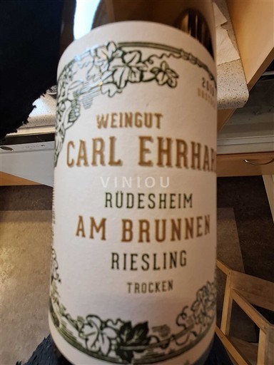 Rheingau Rüdesheim Weingut Carl Ehrhard Am Brunnen 2019