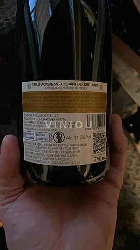 Valle della Loira Crémant-de-Loire Émile Ackerman Senza annata