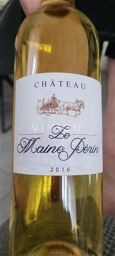 Burdeos Entre dos mares Château Le Maine Pépin 2016