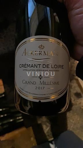 Valle della Loira Crémant-de-Loire Ackerman Grand Millésime 2017