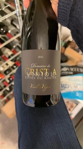 Rhône Valley Côtes-du-Rhône Domaine Cristia Vieilles Vignes 2022