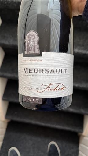 Burgundi Meursault Jean-Philippe Fichet 2017