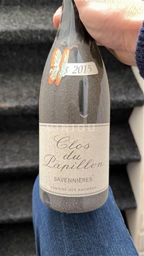 Loiren laakso Savennières Domaine S Baumard Clos du Papillon 2015