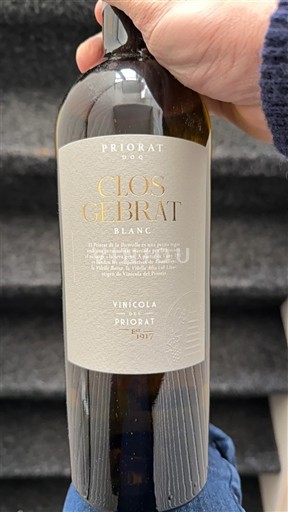 Vini Blanc sec Clos Gebbrat 2024 Spagna Catalogna Priorato DO