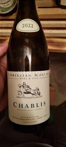 Burgund Chablis Christian Moreau Père & Fils 2022